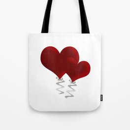 Valentine love hearts Tote Bag