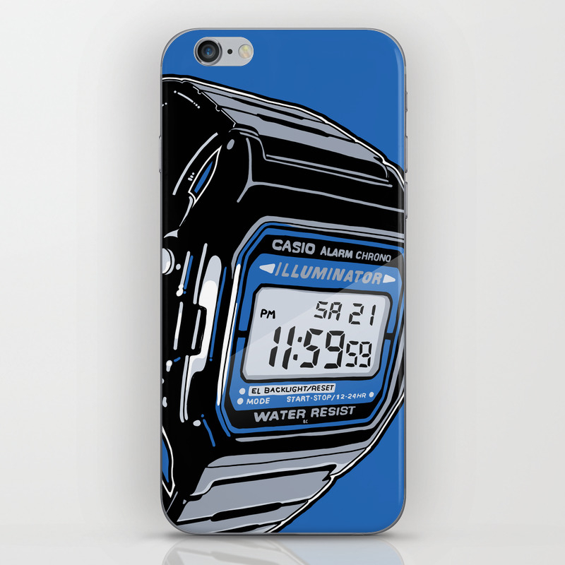 digital watch iphone