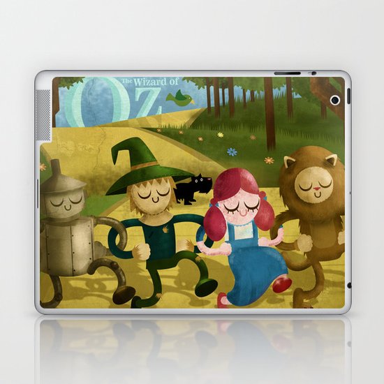 Wizard of Oz fan art Laptop & iPad Skin