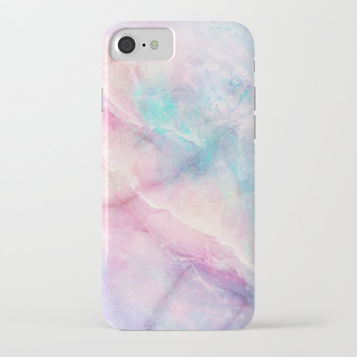 iridescent marble iphone case