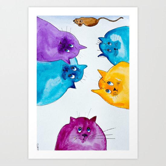 Dreamers Art Print