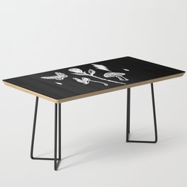 Icon Flora Black and White Coffee Table