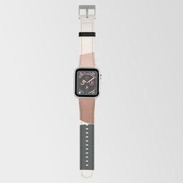 Balanced Mid-Century Modern Woodblocks Apple Watch Band