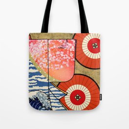 Kimono Japan Tote Bag