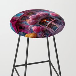 Cotton Candy House Bar Stool