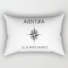 "Aventura" Es mi apodo favorito Rectangular Pillow