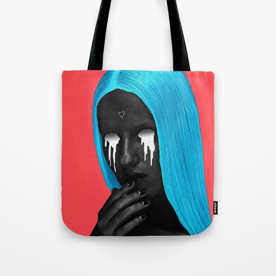 small upside down triangle Tote Bag