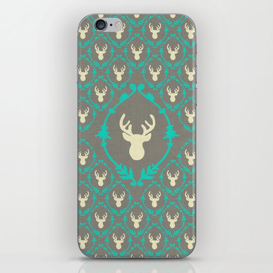 Oh Deer (white) iPhone & iPod Skin