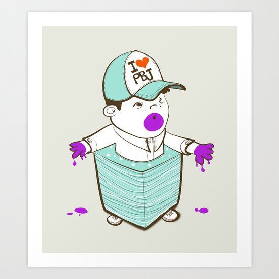 Napkinpants Art Print