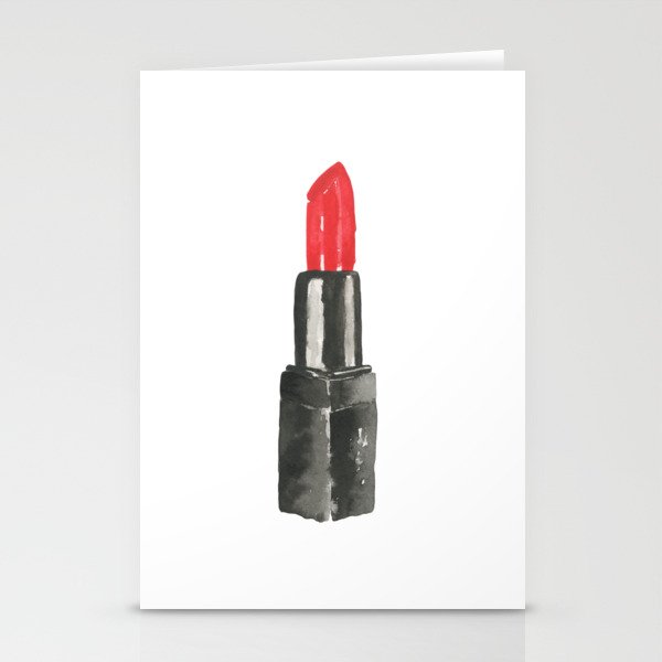 Lipstick Stationery Cards