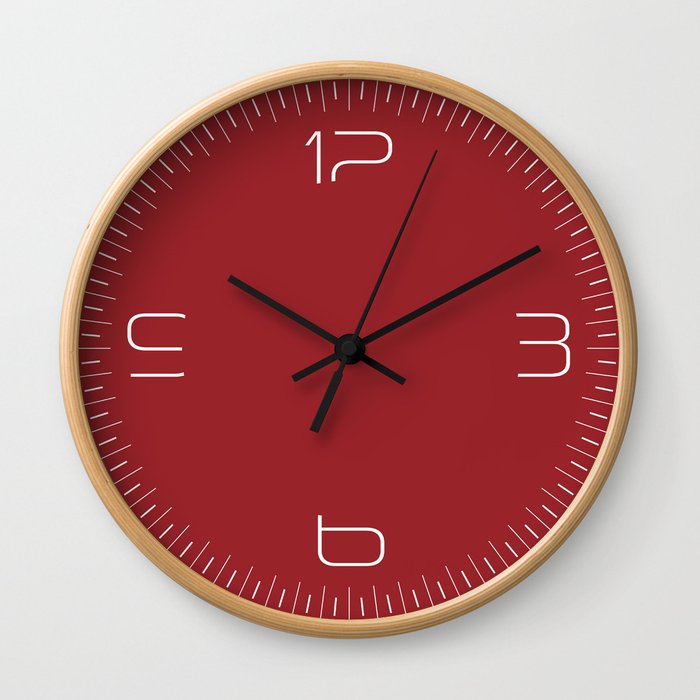 Bine Clock #8 Wall Clock