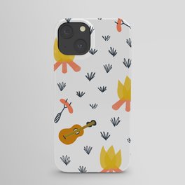 Campfire Bonfire Pattern iPhone Case