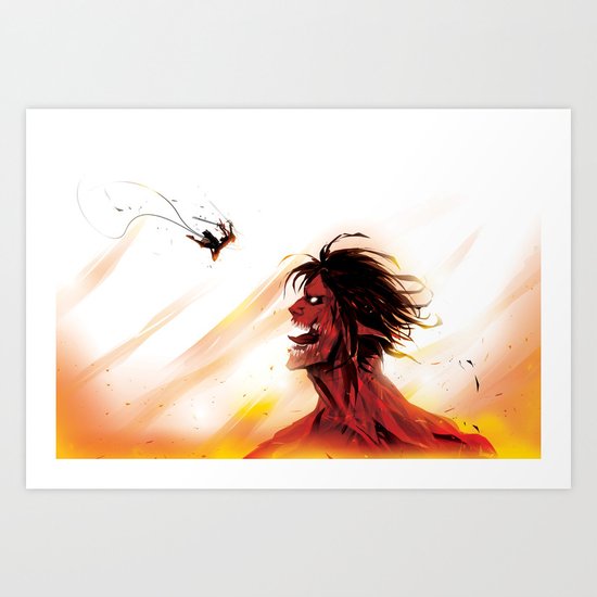 Leap Art Print