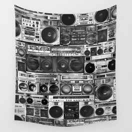 house of boombox Wall Tapestry