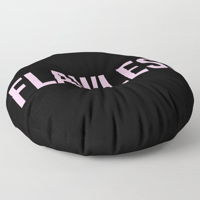 Flawless - Woke Up Like This B yonce Queen B Floor Pillow