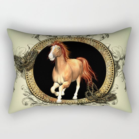 Wonderful horse Rectangular Pillow