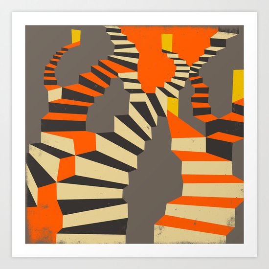 Lost and Found (im right here if you are) Art Print