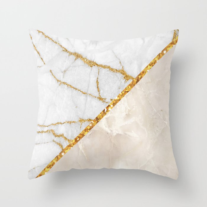 marble composition (july 2021) Throw Pillow