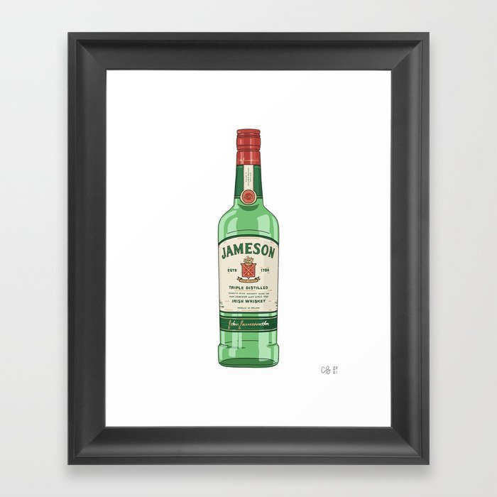 Irish Whiskey Framed Art Print