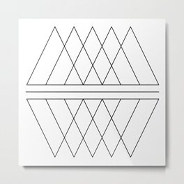 Minimalism Metal Print | Minimalhomes, Triangledecoration, Triangleprint, Minimalistart, Triangledecor, Minimalistposter, Triangle, Minimalism, Minimalistroom, Minimalshirt 