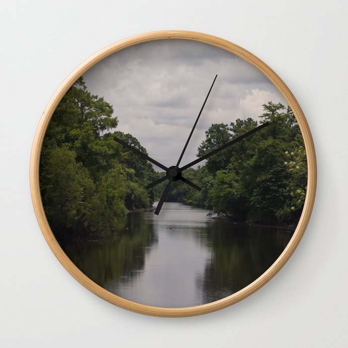 Slow Jungle River Down South Wall Clock