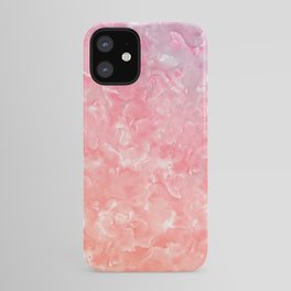 Rose & Gold Mother of Pearl Texture iPhone Case | Glitter, Luxury, Digital, Quartz, Texture, Semiprecious, Geode, Seashell, Motherofpearl, Agate 