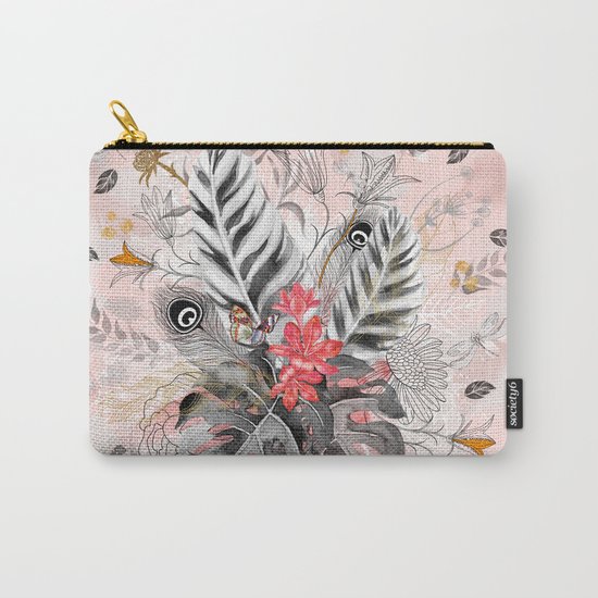 Abstract nature collage Carry-All Pouch