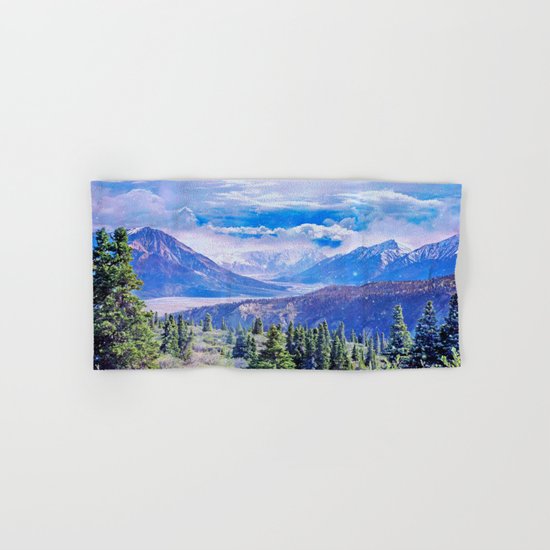 Neverland mountains Hand & Bath Towel