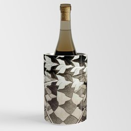 Day and Night by Maurits Cornelis Escher Wine Chiller