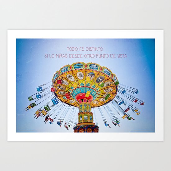 Punto de Vista Art Print