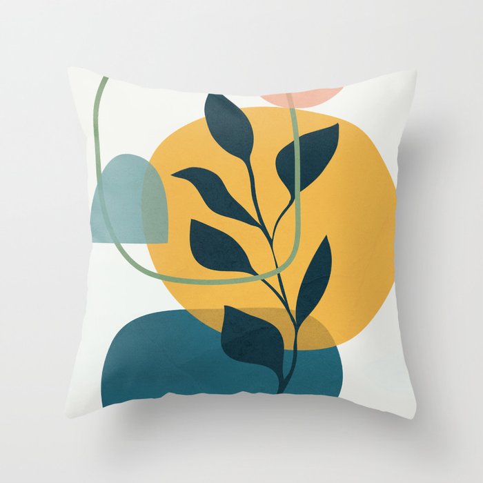 Abstract Modern Art 16 Throw Pillow