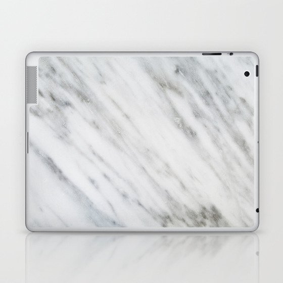 Carrara Italian Marble Laptop & iPad Skin