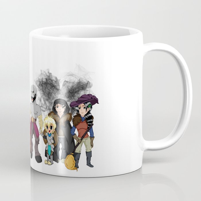 Vox Machina, Critical Role Colour Art Coffee Mug