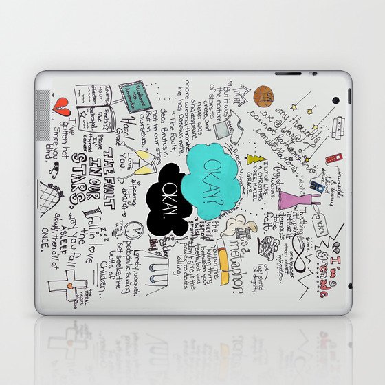 The Fault in Our Stars- John Green Laptop & iPad Skin