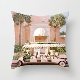 The Colony Palm Beach, Florida Throw Pillow