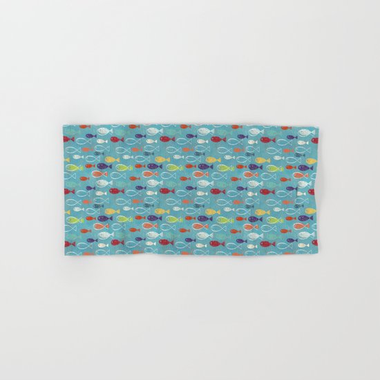 Fish poissons 100 Hand & Bath Towel