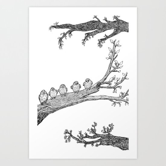 Awake Art Print