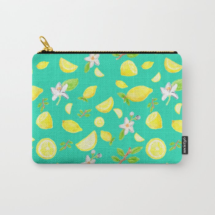 Lemon pattern Carry-All Pouch