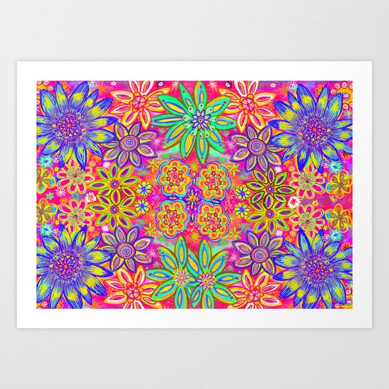 Child of the 60's Art Print