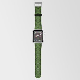 Green and Black Native American Tribal Pattern Apple Watch Band