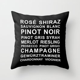 Wine Throw Pillow