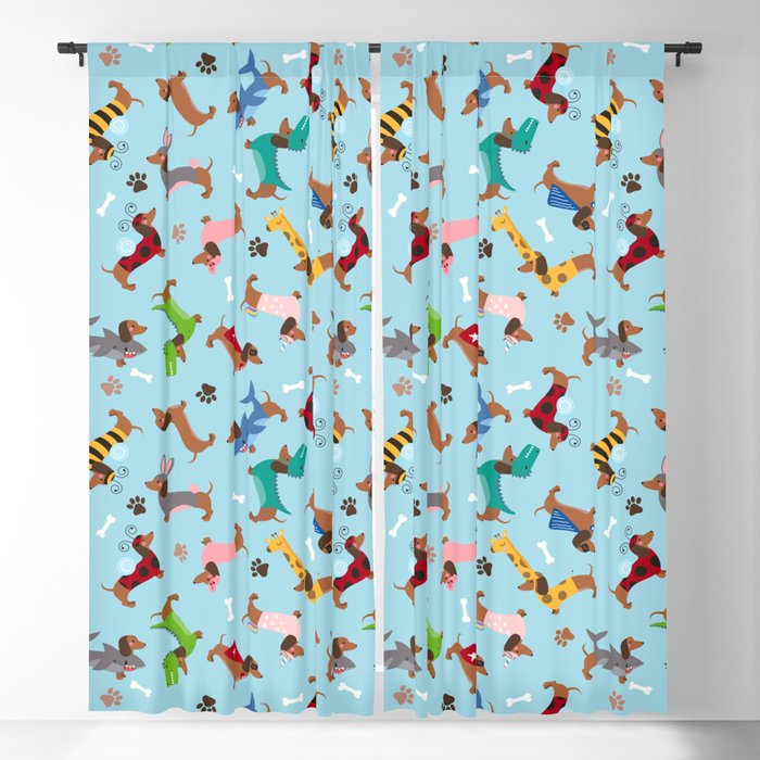 Dogs In Disguise Blackout Curtain