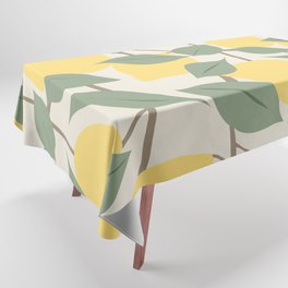 Lemons in Italy Pattern Tablecloth