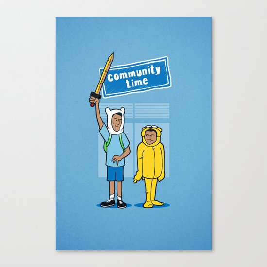 Community Time! Canvas Print