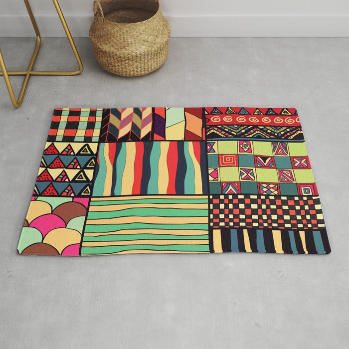 African Style No18 Rug By, African Inspired Rugs