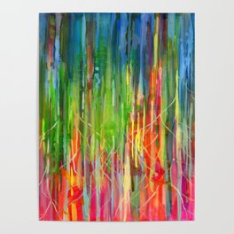 Forest Rainbow Poster