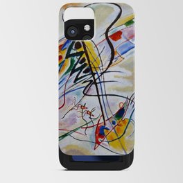 Wassily Kandinsky Violet Wedge iPhone Card Case