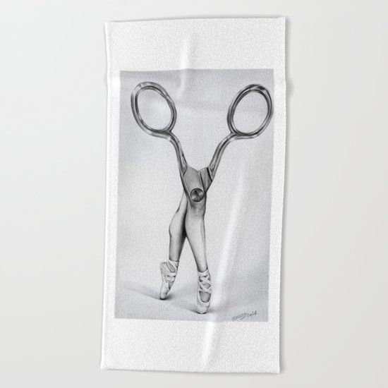 Scissors Beach Towel