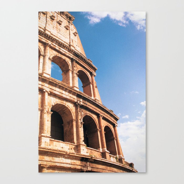The Colosseum in Rome Italy Canvas Print