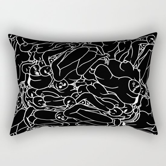 Fifty shades of Love (Dark) Rectangular Pillow